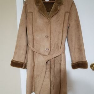Tan Shearling coat
